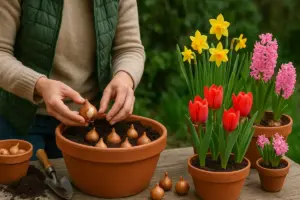 Qual è il metodo migliore per piantare bulbi in vaso? Fiori spettacolari anche in poco spazio
