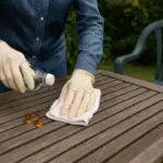 Come rimuovere la resina dagli arredi del giardino? Il trucco che non rovina le superfici