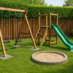 Come inserire una zona giochi nel cortile? Accorgimenti per sicurezza ed estetica a prova di famiglia