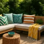 Tessuti decorativi da esterno: idee per rinnovare il giardino senza cambiare mobili