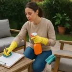 Pulizia stagionale dei mobili da patio: la checklist che fa risparmiare tempo ed energie