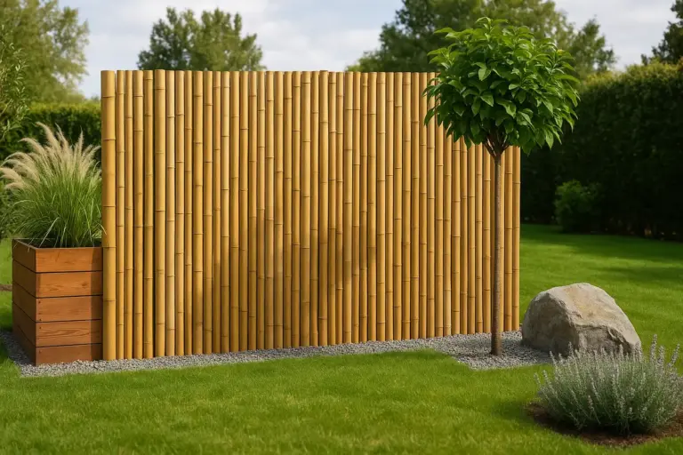 Idee creative per dividere gli spazi in giardino: privacy e design con poca spesa