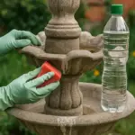 Come togliere i depositi di calcare dalle fontane da giardino? Un rimedio facile e low cost