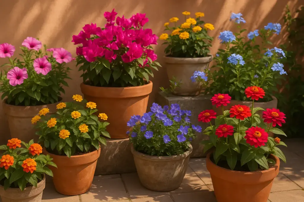 Quali fiori resistono meglio al caldo estivo in patio? Soluzioni colorate a prova di afa