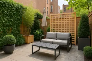 Come ottenere la massima privacy in un patio cittadino? Idee di design che sorprendono davvero