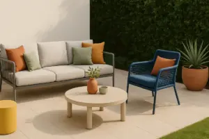 Come abbinare i colori dell’arredo outdoor? Strategie per un look armonioso e moderno