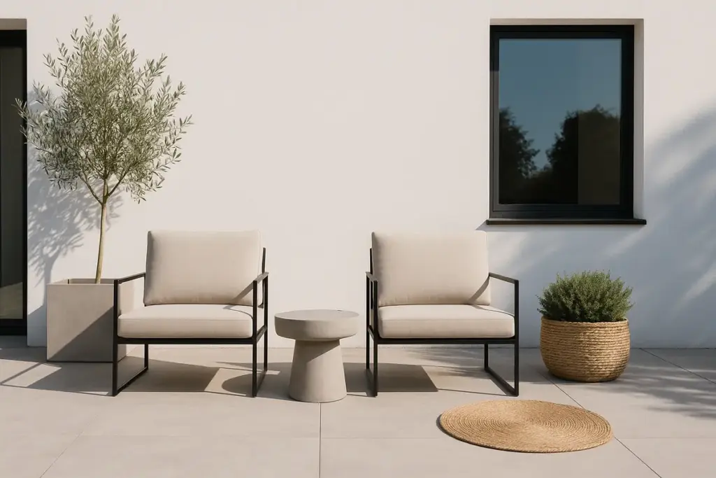 Minimalismo per esterni: perché pochi pezzi fanno grande stile