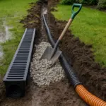 Gestire il drenaggio dell’acqua in giardino: la soluzione pratica contro ristagni e allagamenti