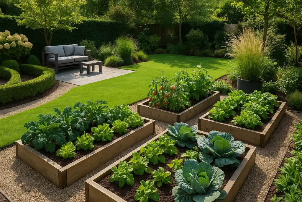 Come includere una zona orto senza rovinare il design del giardino? L’ispirazione pratica dei garden designer