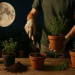Luna calante: i giorni che i vivaisti di una volta sceglievano per i travasi estivi