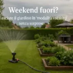Weekend fuori? Come lasciare il giardino in “modalità vacanza” senza sorprese
