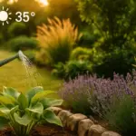 Giardini che sembrano freschi anche a 35 gradi: i trucchi visivi dei progettisti