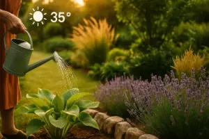 Giardini che sembrano freschi anche a 35 gradi: i trucchi visivi dei progettisti