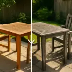Mobili da giardino in legno di teak o acacia: quale dura di più all’aperto