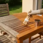 Olio o vernice per mobili da patio in legno: quello che cambia davvero nel tempo
