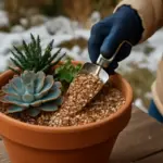 Succulente da esterno in vaso: il substrato che le salva davvero dall’inverno