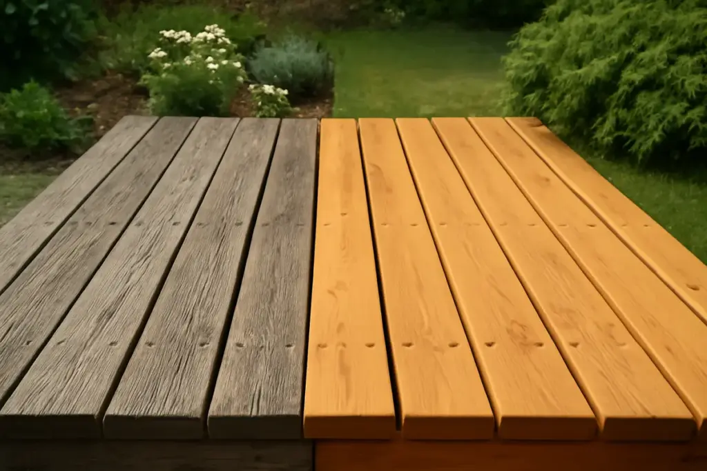 Legno da giardino trattato o naturale: la scelta che cambia tutto nel tempo