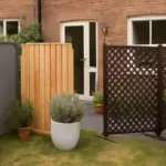 Divisori per giardino piccolo in affitto: soluzioni rimovibili e belle