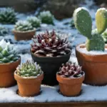 Succulente resistenti al freddo per esterni: quelle che reggono senza copertura