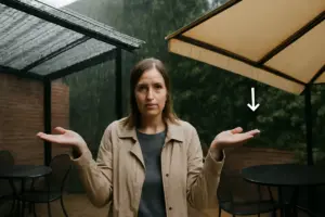 Policarbonato o tela per coprire il patio: quale protegge meglio dalla pioggia