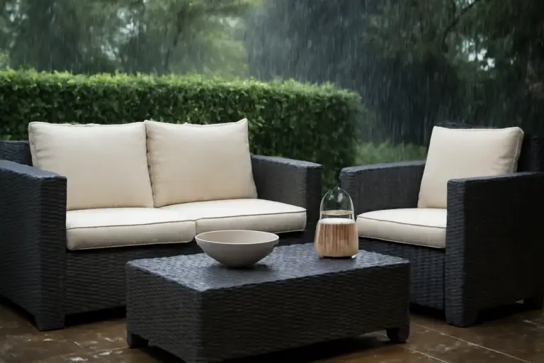Arredo outdoor resistente alle intemperie: il criterio che pochi usano davvero