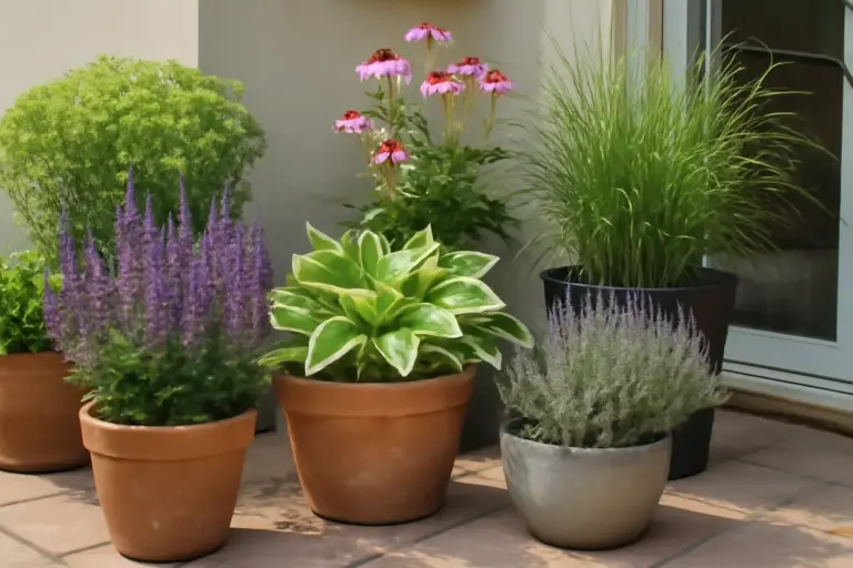 Perenni in vaso per il patio: le varietà che durano anni senza trapiantare