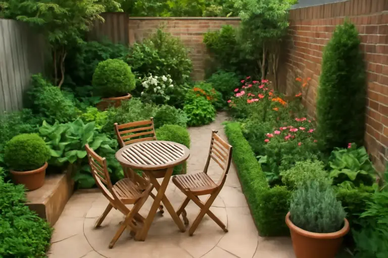 Giardino in stile misto su metratura ridotta: come evitare il risultato caotico