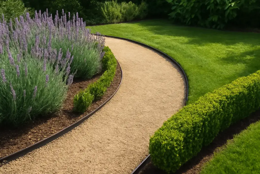 Come delimitare un percorso in giardino: le bordure che fanno la differenza