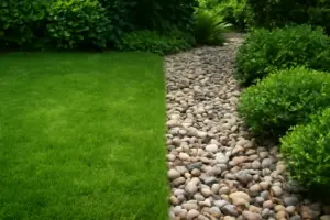 Giardino misto verde e pietra: il confine invisibile che fa la differenza