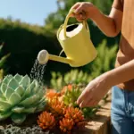 Come innaffiare succulente da esterno in estate: la frequenza che sorprende